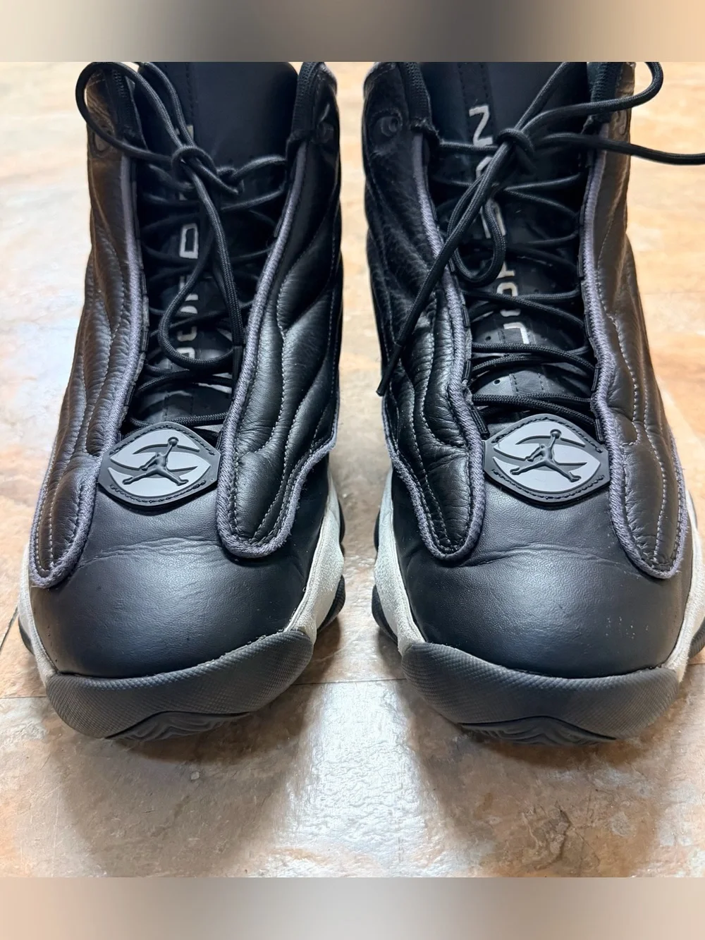 Jordan Pro Strong Black White #DC8418-002 - Mens Size 13 “2021”